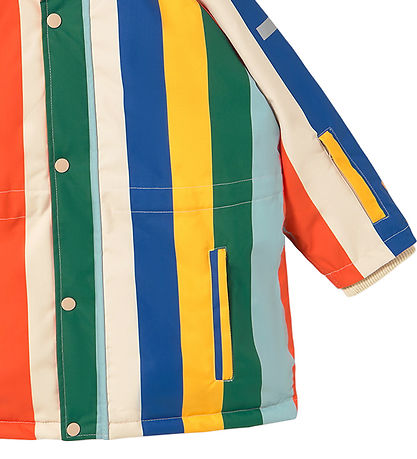 Veste d'Hiver Tiny Cottons - Multicolore Rayures