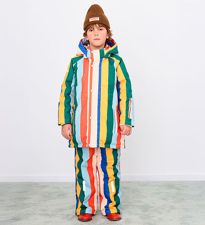 Veste d'Hiver Tiny Cottons - Multicolore Rayures Veste d'Hiver Tiny Cottons - Multicolore Rayures
