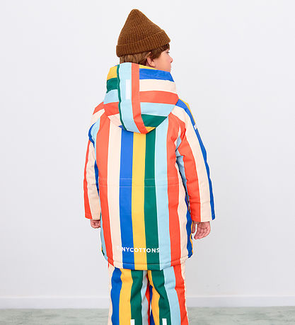 Veste d'Hiver Tiny Cottons - Multicolore Rayures Veste d'Hiver Tiny Cottons - Multicolore Rayures