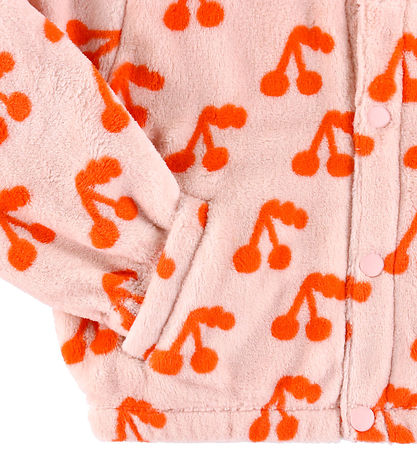 Veste polaire Tiny Cottons - Cerises - Wild Rose Veste polaire Tiny Cottons - Cerises - Wild Rose