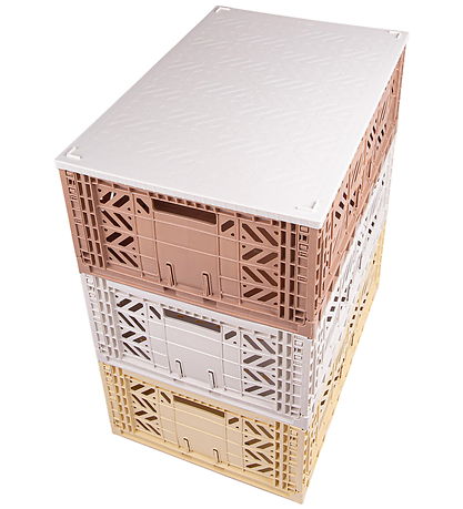 Aykasa Lid To Foldable Box - Midi - Coconut Milk