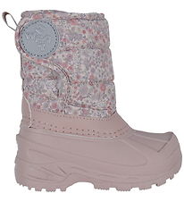 Bottes d'Hiver Wheat - Winty - Rose Powder Fleurs Bottes d'Hiver Wheat - Winty - Rose Powder Fleurs