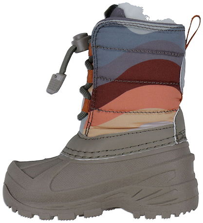 Wheat Winter Boots - Aleex - Rainbow Waves