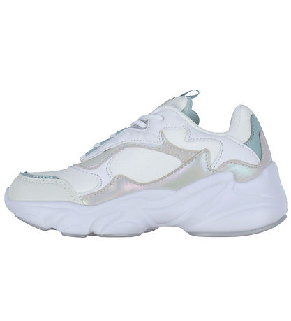 Fila Schuhe - Collene Logo - Weiß/Silber/Blue Haze Fila Schuhe - Collene Logo - Weiß/Silber/Blue Haze
