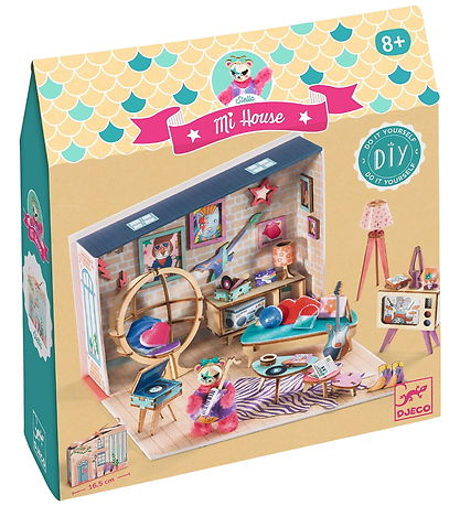 Set de Création Djeco - Bricolage - Ma Maison - Stella Set de Création Djeco - Bricolage - Ma Maison - Stella