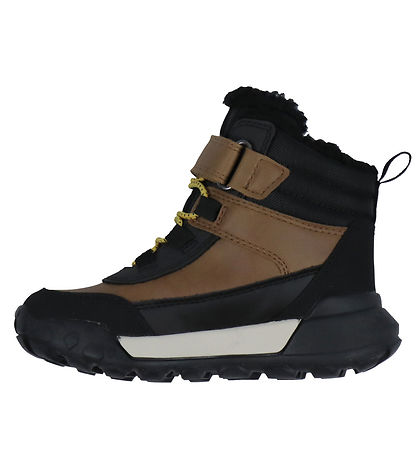 Bottes d'Hiver Geox - J Trekkyup B ABX - Lt Brown/Noir