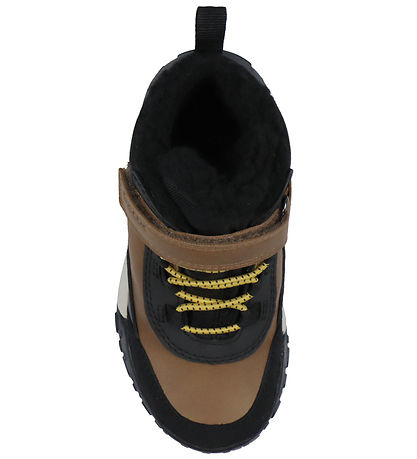 Bottes d'Hiver Geox - J Trekkyup B ABX - Lt Brown/Noir