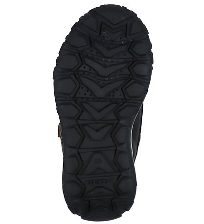 Bottes d'Hiver Geox - J Trekkyup B ABX - Lt Brown/Noir