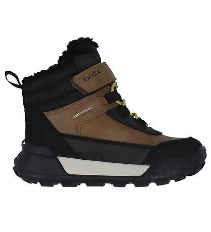 Bottes d'Hiver Geox - J Trekkyup B ABX - Lt Brown/Noir