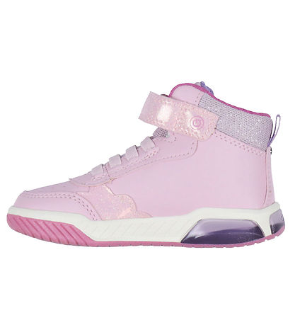 Geox Boots w. Light - J Inek G A - Pink/Multicolour