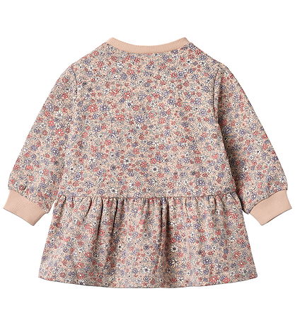 Robe Wheat - Sweat - Zenia - Rose Dust Fleurs Robe Wheat - Sweat - Zenia - Rose Dust Fleurs