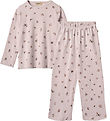 Wheat Pyjama Set - 2 Parts - Mila - Soft Lilac Flowers Wheat Pyjama Set - 2 Parts - Mila - Soft Lilac Flowers