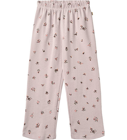 Wheat Pyjama Set - 2 Parts - Mila - Soft Lilac Flowers
