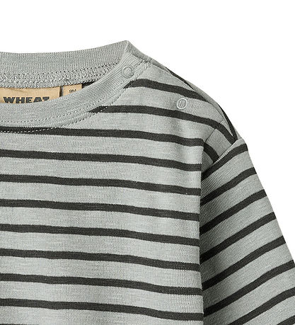 Wheat Blouse - Dallas - Soft Blue Stripe Wheat Blouse - Dallas - Soft Blue Stripe