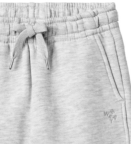 Wheat Sweatpants - Cruz - Light Melange Grey Wheat Sweatpants - Cruz - Light Melange Grey