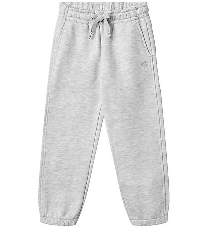 Wheat Sweatpants - Cruz - Light Melange Grey Wheat Sweatpants - Cruz - Light Melange Grey