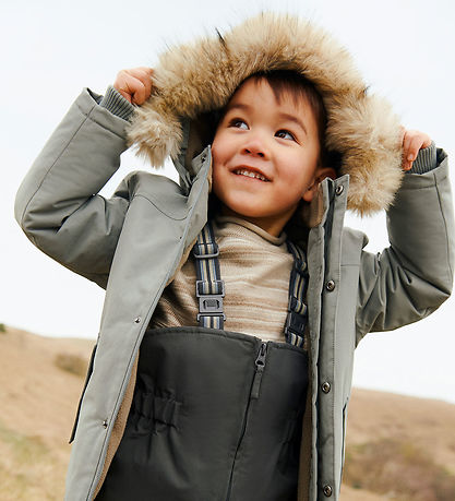 Wheat Winter Coat - Kasper - Thunder Sky