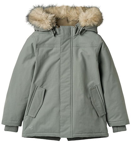 Wheat Winter Coat - Kasper - Thunder Sky