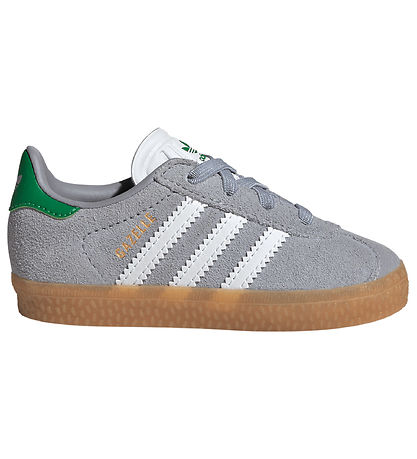 adidas Originals Shoes - Gazelle CF EL I - HALSIL/FTWWHT/Green adidas Originals Shoes - Gazelle CF EL I - HALSIL/FTWWHT/Green