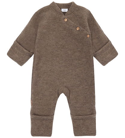 Hust and Claire Pramsuit - Merlin - Wool - Deer Melange Hust and Claire Pramsuit - Merlin - Wool - Deer Melange