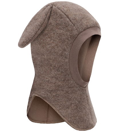 Hust and Claire Balaclava - 2-layer - Wool - Femi - Deer Melange