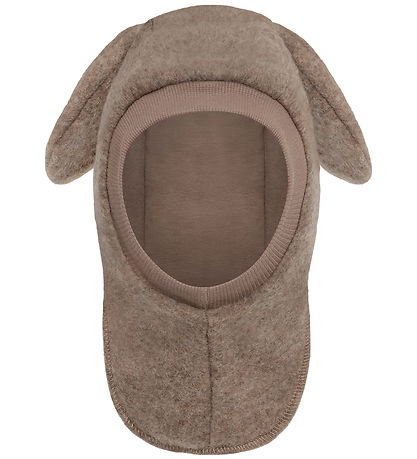 Hust and Claire Balaclava - 2-layer - Wool - Femi - Deer Melange