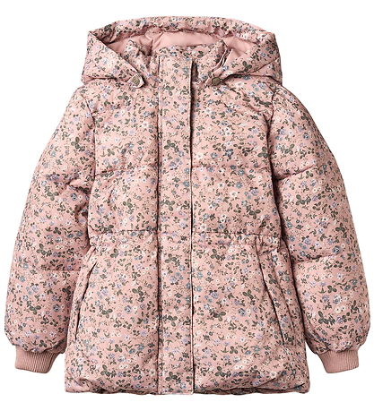 Wheat Vadderad jacka - Eli - Rose Powder Blommor