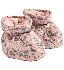 Wheat Outdoor Footies w. Fleece - Fuffa - Rose Powder Flowers Wheat Outdoor Footies w. Fleece - Fuffa - Rose Powder Flowers