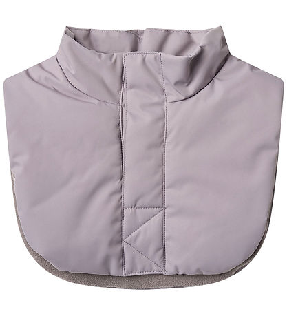 Wheat Neck Warmer w. Fleece - Rivo - Dark Lavender