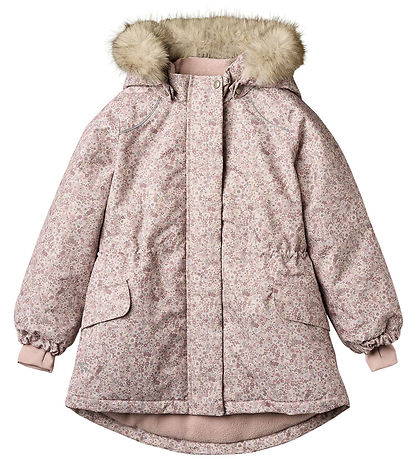 Wheat Winter Coat - Mathilde - Rose Dust Flowers