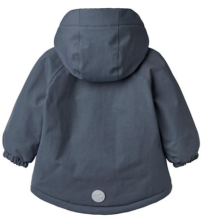 Wheat Winter Coat - Sascha - Grey Blue