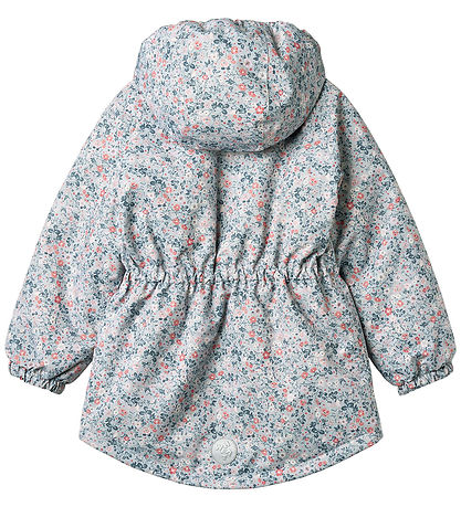 Wheat Winter Coat - Petra - Soft Rain Flowers Wheat Winter Coat - Petra - Soft Rain Flowers