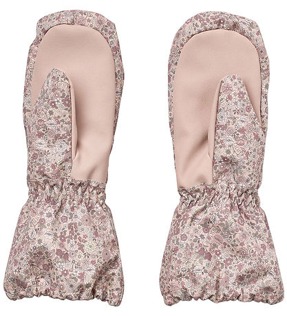 Wheat Fäustlinge m. Fleece - Monta - Rose Dust Blumen