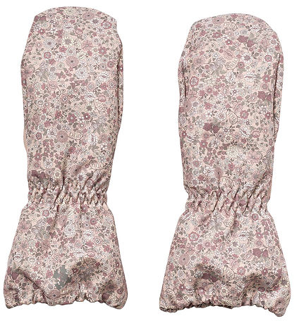 Wheat Fäustlinge m. Fleece - Monta - Rose Dust Blumen