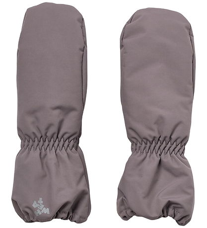 Wheat Mittens w. Fleece - Monta - Purple Stone Wheat Mittens w. Fleece - Monta - Purple Stone