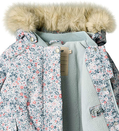 Wheat Winter Coat - Mathilde - Soft Rain Flowers