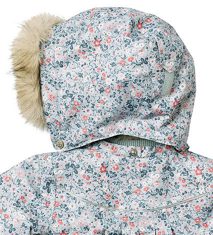Wheat Winter Coat - Mathilde - Soft Rain Flowers
