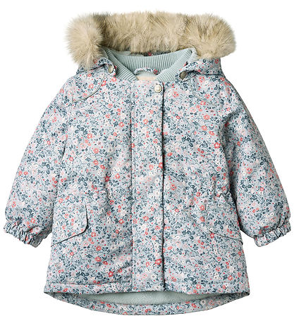 Veste d'Hiver Wheat - Mathilde - Soft Rain Fleurs Veste d'Hiver Wheat - Mathilde - Soft Rain Fleurs