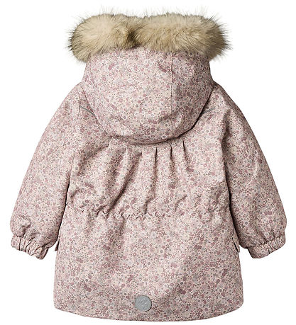 Wheat Winter Coat - Mathilde - Rose Dust Flowers