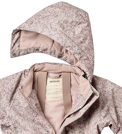 Wheat Snowsuit - Miko - Rose Dust Flowers
