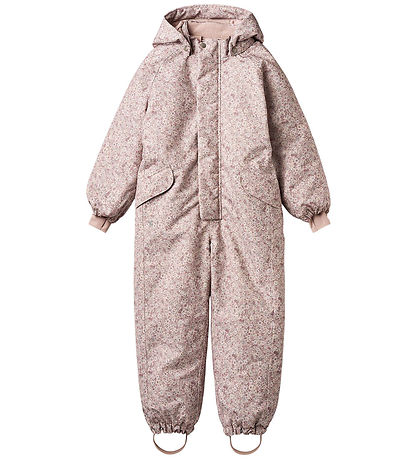 Wheat Snowsuit - Miko - Rose Dust Flowers