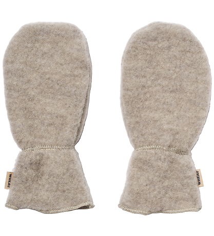 Wheat Fäustlinge - Wollfleece - Jay - Khaki Melange