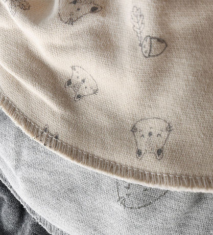 Pippi Ointment Bib - Pointy - 3-Pack - Rainy Day