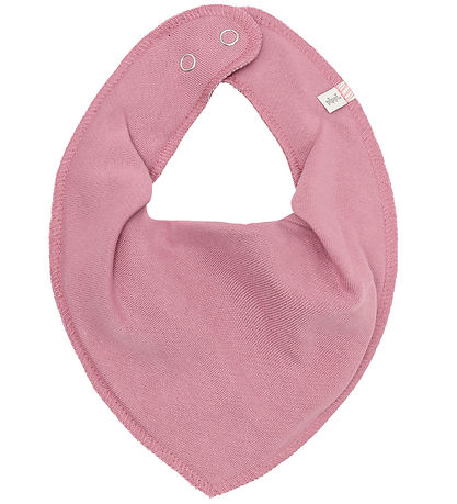 Pippi Teething Bib - Pointy - 5-Pack - Mauve Orchid