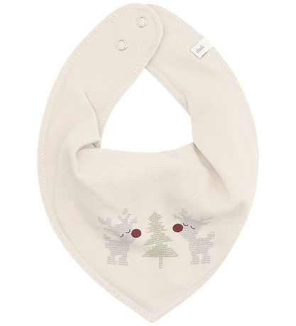 Pippi Teething Bib - Pointy - 3-Pack - New Maroon