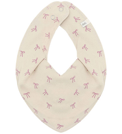 Pippi Teething Bib - Pointy - 3-Pack - Mauve Orchid