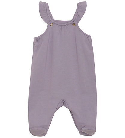 Fixoni Romper w. Bodysuit l/s - Purple Ash