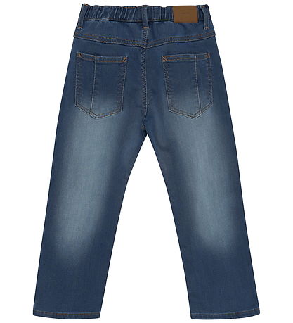 Minymo Jeans w. Lining - Sweat Denim - Parisian Night Minymo Jeans w. Lining - Sweat Denim - Parisian Night