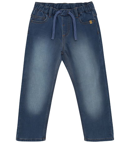 Minymo Jeans w. Lining - Sweat Denim - Parisian Night Minymo Jeans w. Lining - Sweat Denim - Parisian Night