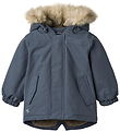 Wheat Winter Coat - Kasper - Greyblue Wheat Winter Coat - Kasper - Greyblue
